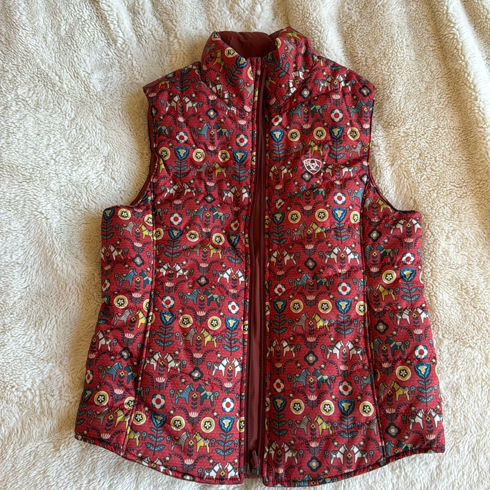Ariat Youth Puffer Vest, size 10